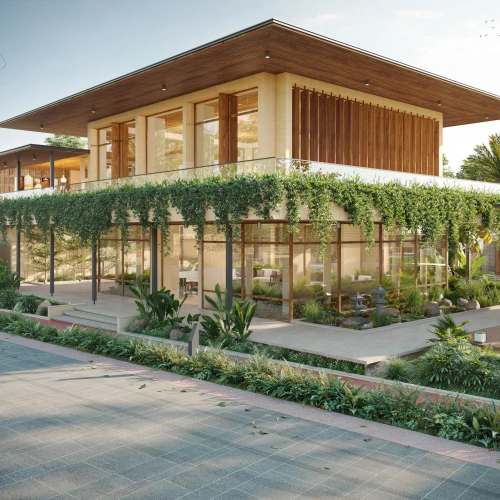 Club House Side View