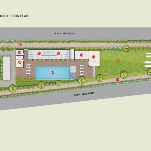 Clubhouse Ground Floor Plan