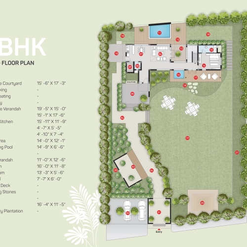 2-BHK Villa Gournd Floor