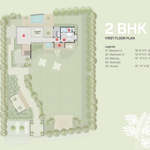 2-BHK Villa First Floor